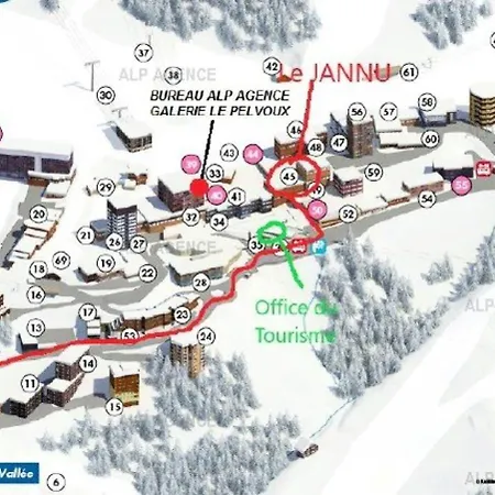 Appartement Résidence Le Jannu - 2 Pièces 5 Pers - Le Jannu - Plagne Centre Mae-8824