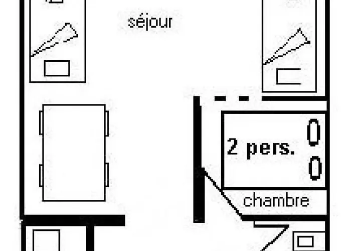 Résidence Le Jannu - 2 Pièces 5 Pers - Le Jannu - Plagne Centre Mae-8824 *